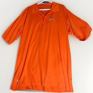 Stormtech Performance 2XL Orange REESE Chocolate Embroidered Polo Golf Shirt